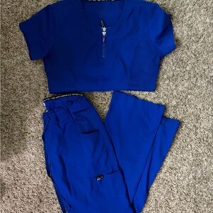 Blue Koi Scrubs